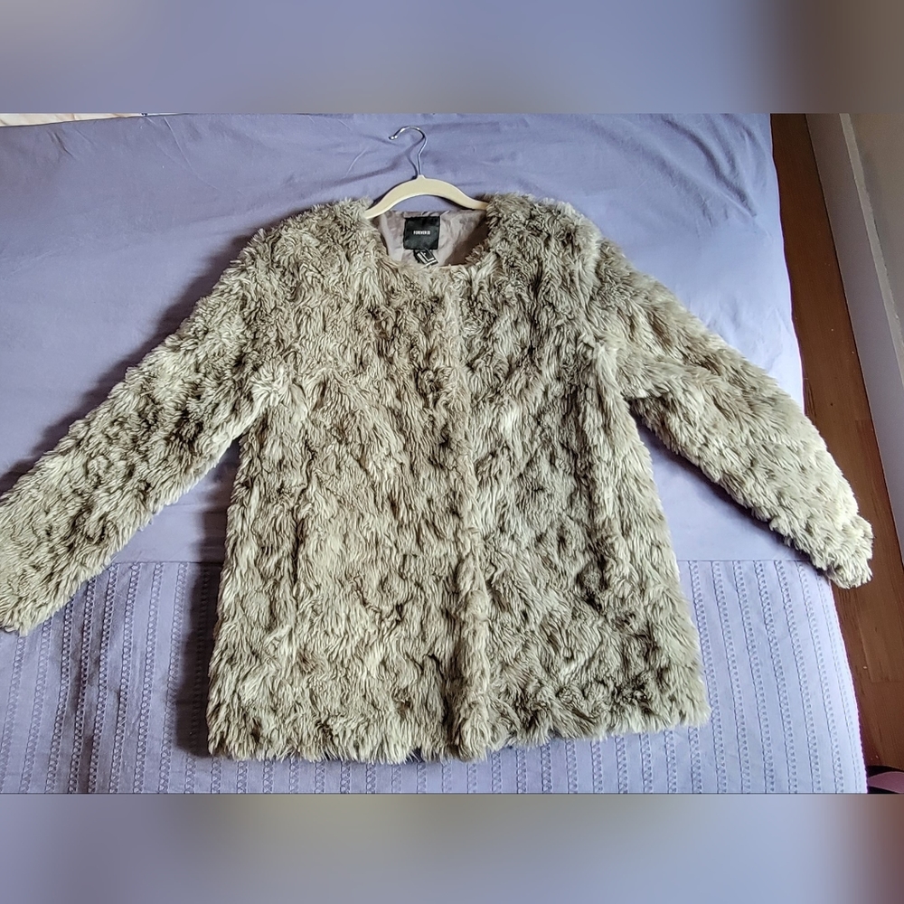 Forver 21 fuzzy jacket